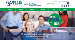 Desktop Screenshot of opplus.com