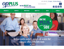 Tablet Screenshot of opplus.com